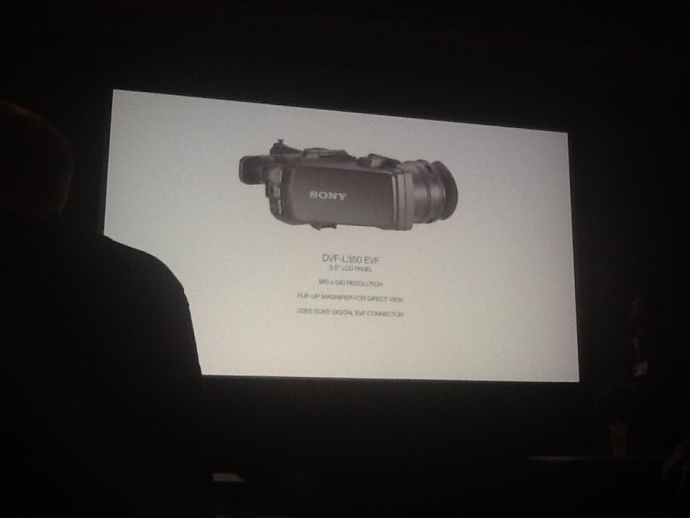NAB2013 4月7日展会报道(二):Sony F5/F55 的4K战略