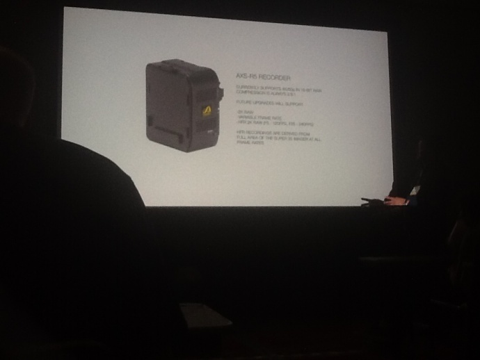NAB2013 4月7日展会报道(二):Sony F5/F55 的4K战略