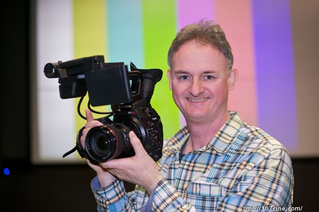 对EOS C300的第一印象在BBC Scotland